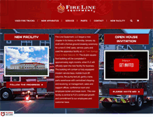 Tablet Screenshot of firelineequipment.com